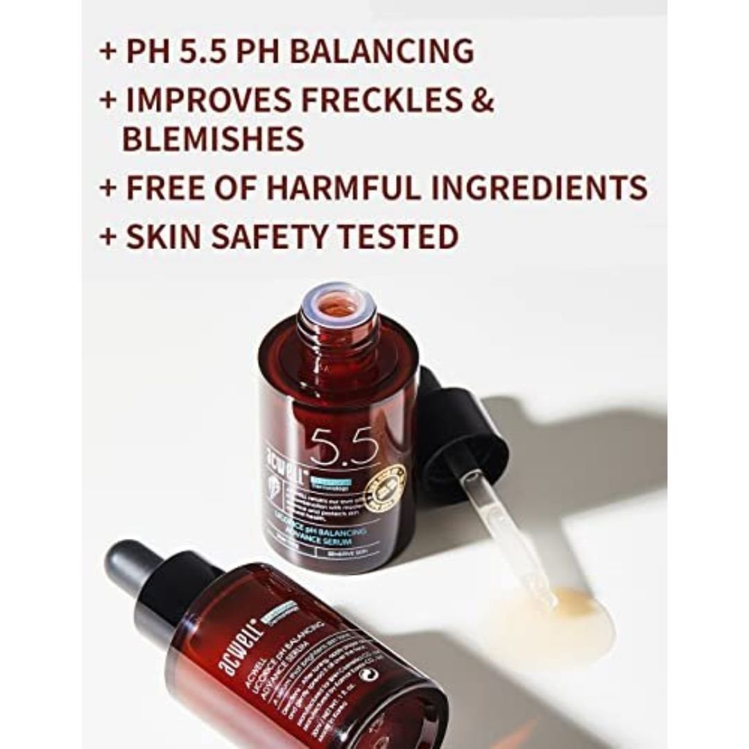 Acwell Licorice pH Balancing Toner & Serum Set