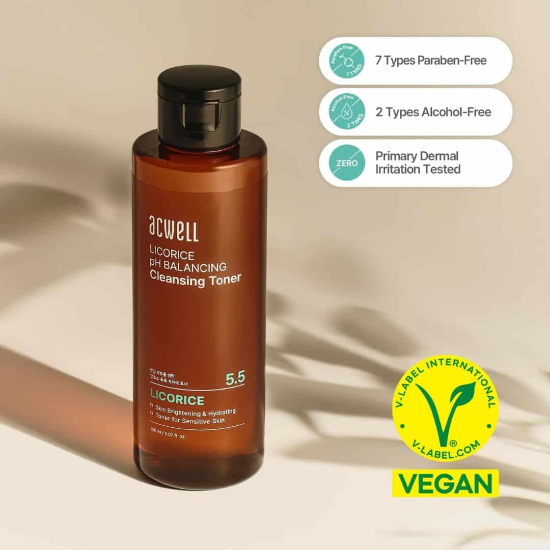 Acwell Licorice pH Balancing Toner & Serum Set