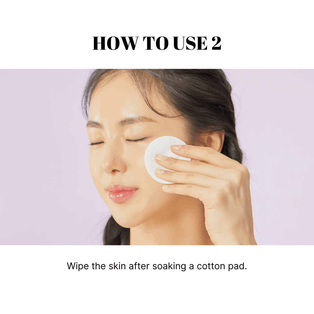 COSRX AHA/BHA Clarifying Treatment Toner 150ml how to use direction step 2