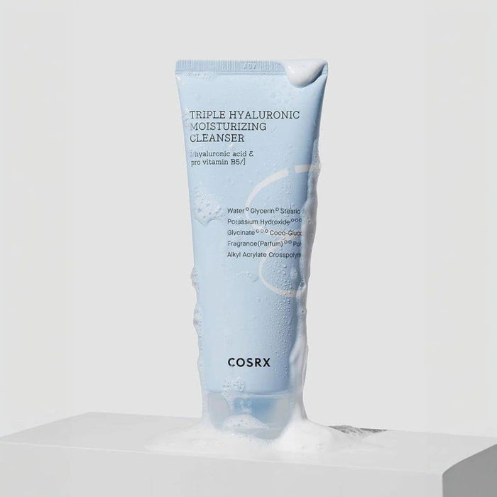 COSRX Triple Hyaluronic Moisturizing Cleanser - AuraSilque