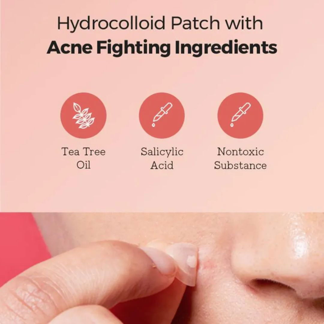 Hydrocolloid patch with acne fighting ingredients- Cosrx Master Patch Intensive 36ea