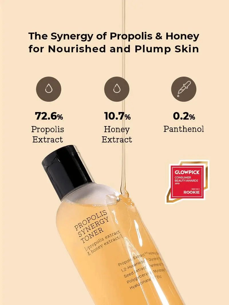COSRX PROPOLIS TONER KEY 
INGREDINET
