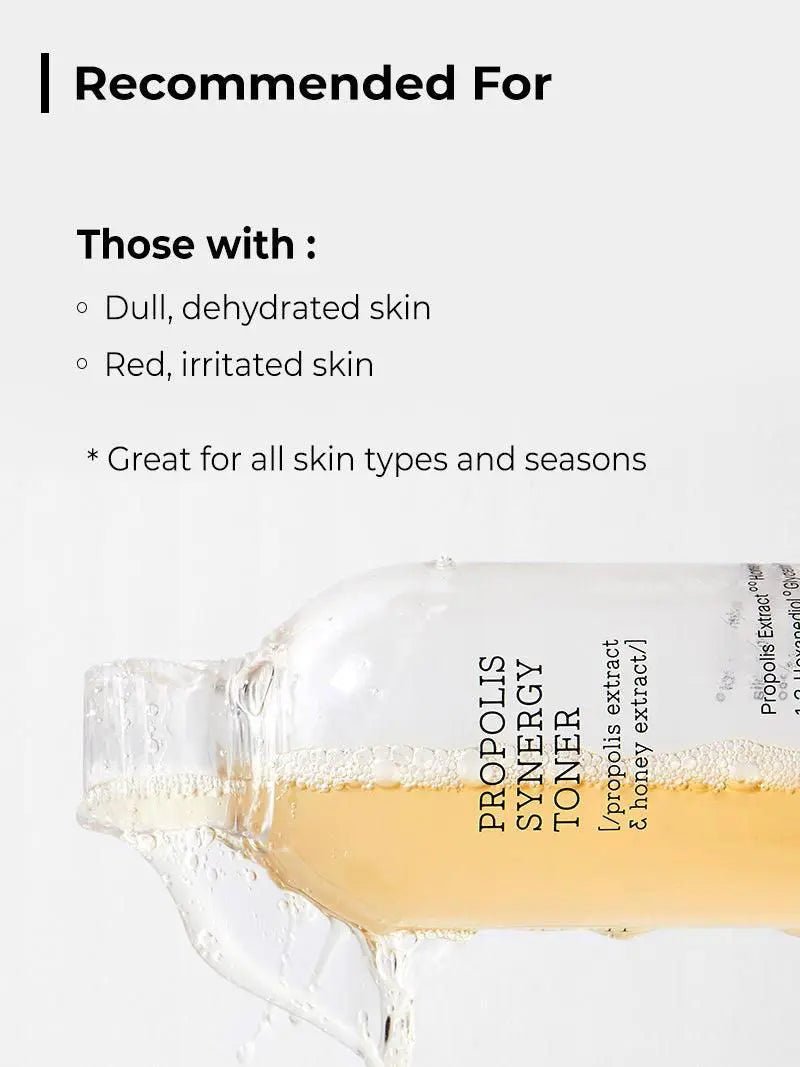 COSRX PROPOLIS TONER RECOMENDATION FOR SKIN TYPE