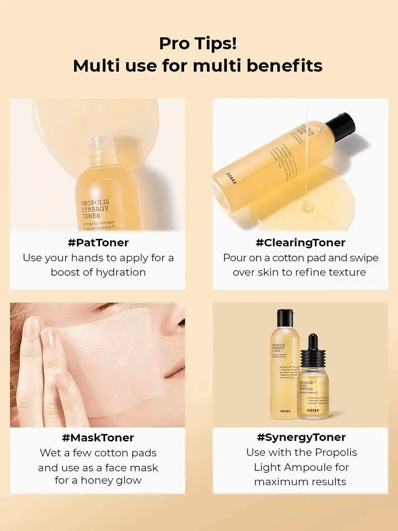 COSRX PROPOLIS TONER PRO TIPS