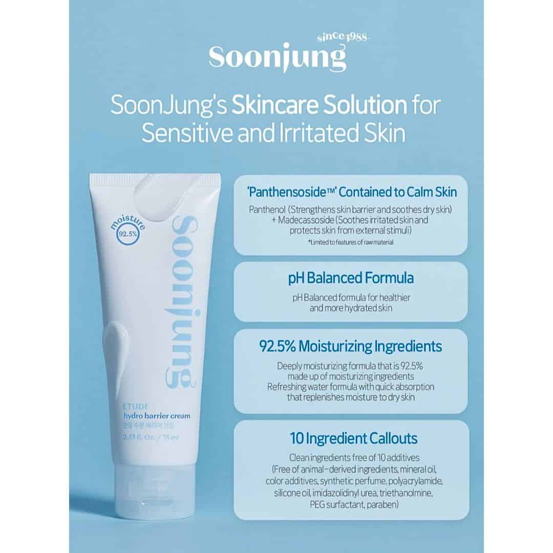 Etude SoonJung Hydro Barrier Cream 75ml