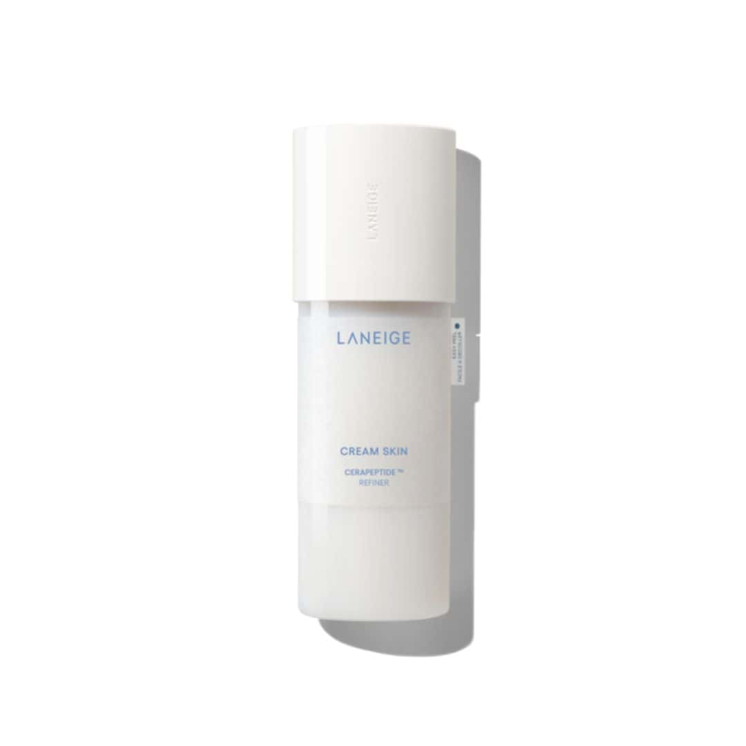 Laneige cream skin care product on a white background