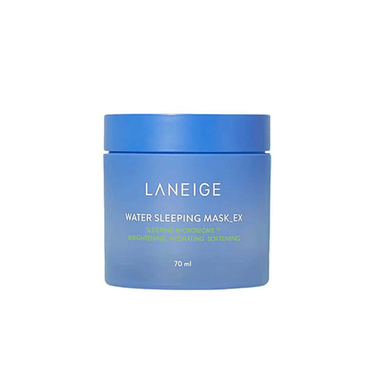 Laneige Water Sleeping Mask EX jar on a white background
