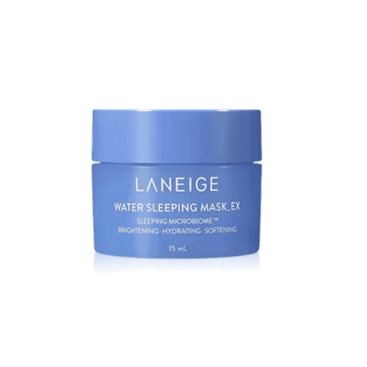 Laneige Water Sleeping Mask EX jar on a white background