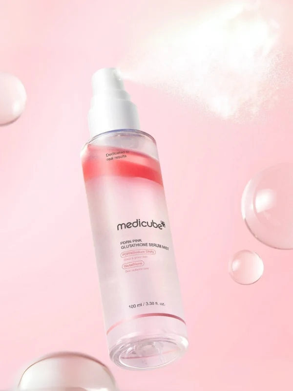 Medicube PDRN Pink Glutathione Serum Mist 100ml - AuraSilque