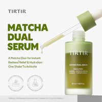 TIRTIR Matcha Dual Serum - 50ML - AuraSilque