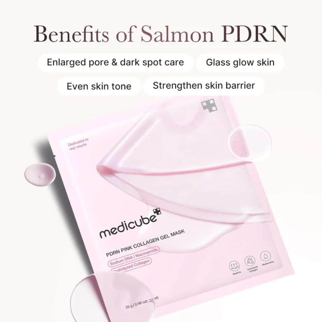 Medicube PDRN Pink Collagen Gel Mask Box- 4EA