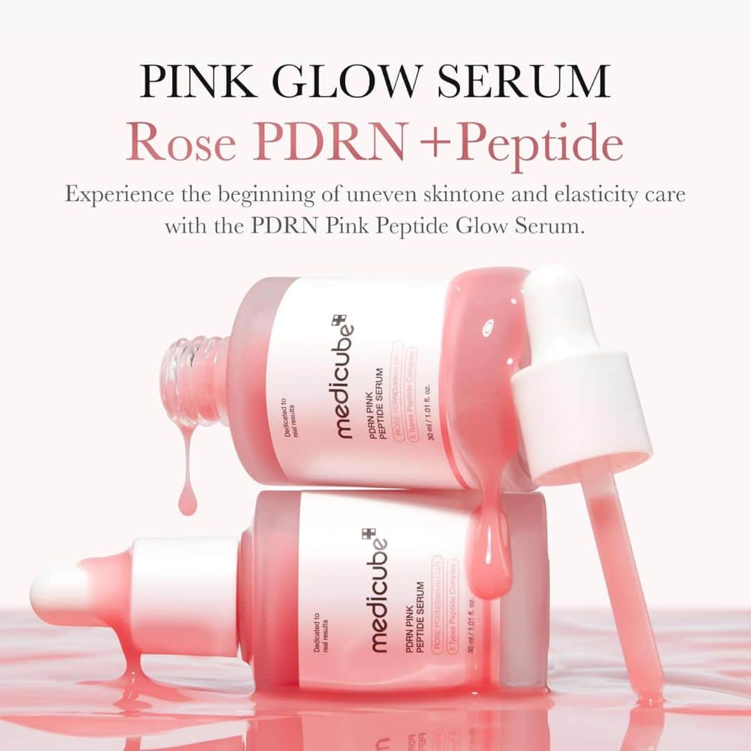 Medicube PDRN Pink Peptide Serum 30ml - AuraSilque