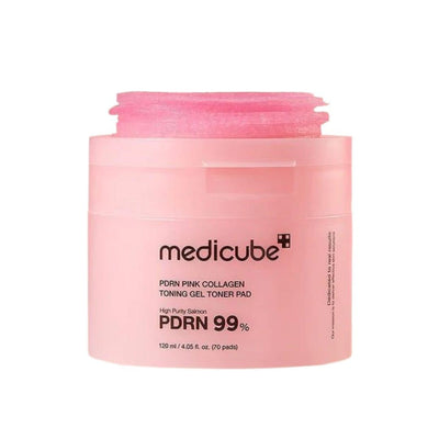 Medicube PDRN Pink Collagen Toning Gel Toner Pad