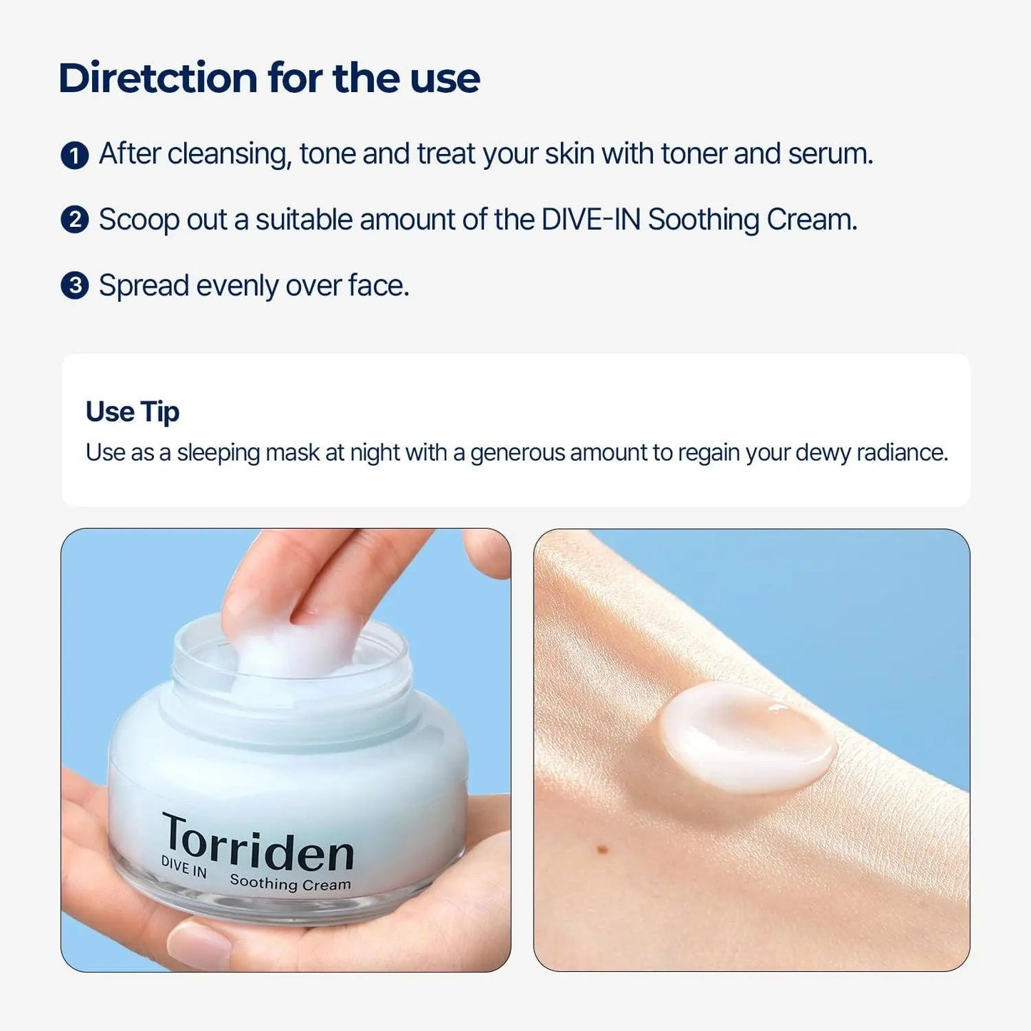 TORRIDEN Dive In Low Molecular Hyaluronic Acid Soothing 100ml - 3 Units