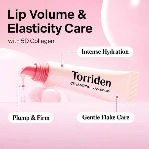 Torriden Cellmazing Collagen Volume Lip Essence - AuraSilque